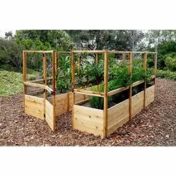 GSC Garden In A Box With Deer Fence, 8' X 12' -Plant Supports Shop 8594021 05V 3 4
