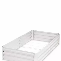 GSC Demeter Corrugated Metal Raised Bed, 34" X 68" -Plant Supports Shop 8594183 0101 tif