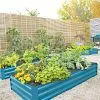 GSC Demeter Corrugated Metal Raised Bed, 34" X 68" -Plant Supports Shop 8594183 0400 tif