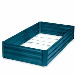 GSC Demeter Corrugated Metal Raised Bed, 34" X 68" -Plant Supports Shop 8594183 9543BL tif