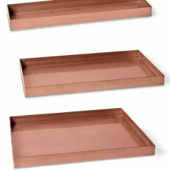 GSC Essex Plant Stand Trays, Set Of 3