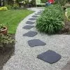 GSC Recycled Rubber Flagstone Stepping Stone