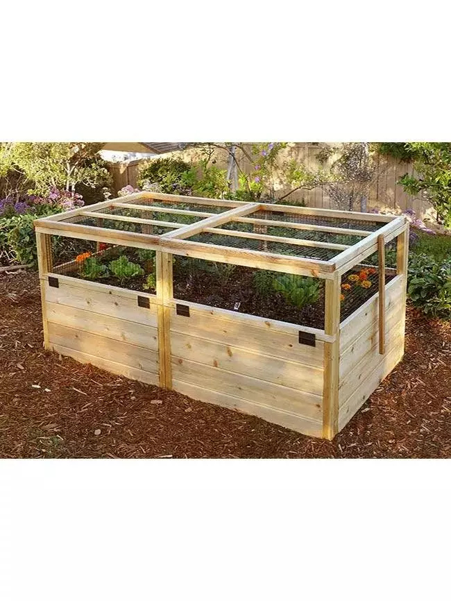 GSC Garden In A Box With Trellis/Lid Option, 3' X 6' 3 GSC Garden In A Box With Trellis/Lid Option, 3' X 6'