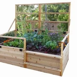 GSC Garden In A Box With Trellis/Lid Option, 3' X 6' 13 GSC Garden In A Box With Trellis/Lid Option, 3' X 6' -Plant Supports Shop 8594505 07V tif