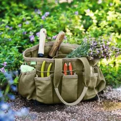 GSC Gardener's Puddle-Proof Tote -Plant Supports Shop 8595203 5823 gardeners puddle proof tote tif