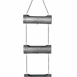 GSC Galvanized Hanging Triple Planter 14 GSC Galvanized Hanging Triple Planter -Plant Supports Shop 8595213 0005 tif
