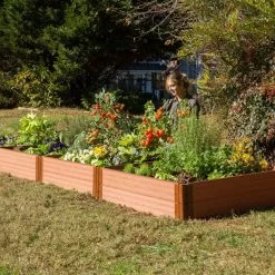 GSC Composite Raised Bed With 1" Boards, 11" -Plant Supports Shop 8595613 02V tif