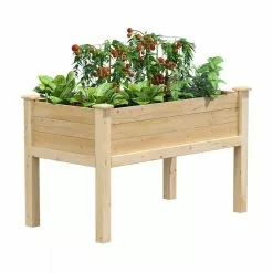 PRP Elevated Cedar Garden Bed, 2' X 4' X 31"