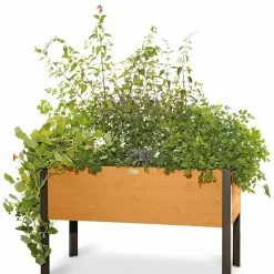 GSC Eco-Stained Elevated Planter Box, 2'x4' 17 GSC Eco-Stained Elevated Planter Box, 2'x4' -Plant Supports Shop 8596759 101 tif