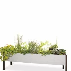 GSC Eco-Stained Elevated Planter Box, 2'x8' 21 GSC Eco-Stained Elevated Planter Box, 2'x8' -Plant Supports Shop 8596760 102 tif