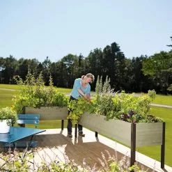 GSC Eco-Stained Elevated Planter Box, 2'x8'