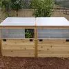 GSC Garden In A Box Cedar Raised Bed With Greenhouse, 3' X 6' 2 GSC Garden In A Box Cedar Raised Bed With Greenhouse, 3' X 6' -Plant Supports Shop 8597082 01V tif
