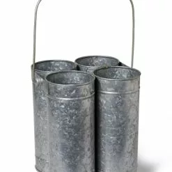 GSC Galvanized Flower Caddy -Plant Supports Shop 8597387 874 tif