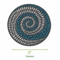 GSC Swirl Stepping Stone 11 GSC Swirl Stepping Stone -Plant Supports Shop 8598248 2