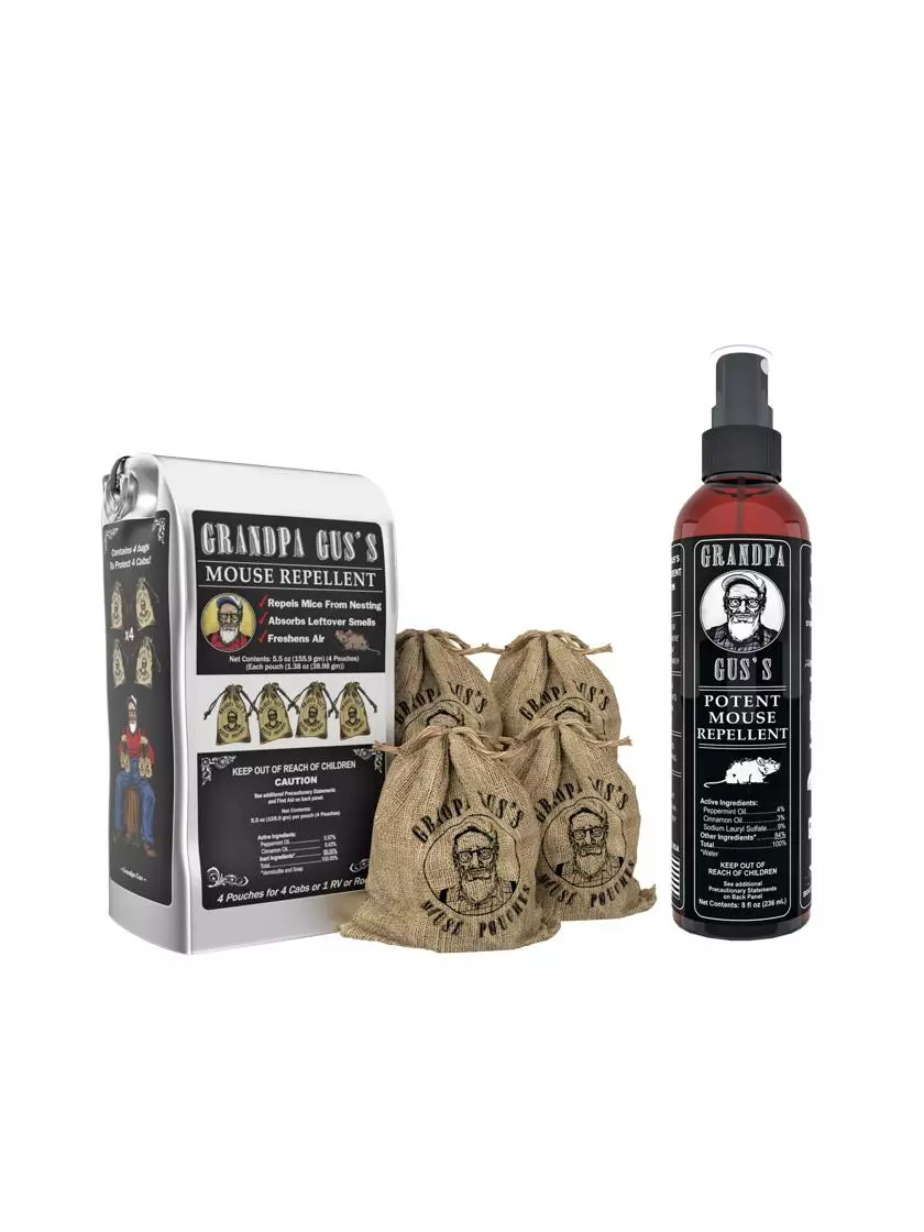 GSC Grandpa Gus's Mouse Repellent Kit 3 GSC Grandpa Gus's Mouse Repellent Kit
