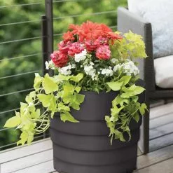 GSC Gardener’s Victory Self-Watering Patio Planter -Plant Supports Shop 8598395 88593 tif