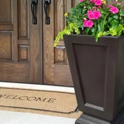 GSC Kensington Self-Watering Tall Patio Planter, 25" 11 GSC Kensington Self-Watering Tall Patio Planter, 25" -Plant Supports Shop 8598549 03V tif