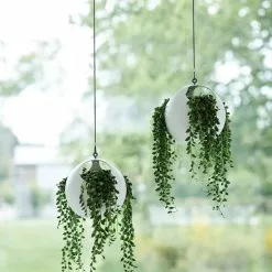 GSC Exaco Euro Hanging Planters, Set Of 2