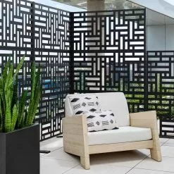 GSC Veradek 3-Panel Privacy Screen Set, Blocks -Plant Supports Shop 8599185 08V tif