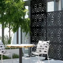 GSC Veradek 3-Panel Privacy Screen Set, Star -Plant Supports Shop 8599205 08V tif