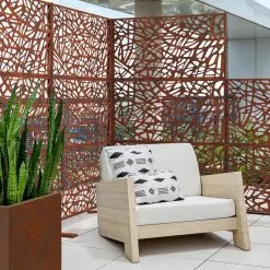 GSC Veradek 3-Panel Privacy Screen Set, Web 11 GSC Veradek 3-Panel Privacy Screen Set, Web -Plant Supports Shop 8599206 05V tif