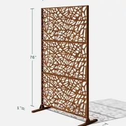 GSC Veradek 3-Panel Privacy Screen Set, Web 15 GSC Veradek 3-Panel Privacy Screen Set, Web -Plant Supports Shop 8599206 12V tif