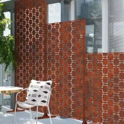 GSC Veradek 2-Panel Privacy Screen Set, Quadra -Plant Supports Shop 8599207 04V tif