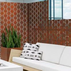 GSC Veradek 2-Panel Privacy Screen Set, Quadra -Plant Supports Shop 8599207 06V tif