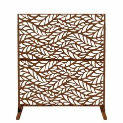 GSC Veradek 2-Panel Privacy Screen Set, Flowleaf -Plant Supports Shop 8599212 13V tif