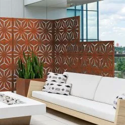 GSC Veradek 2-Panel Privacy Screen Set, Star -Plant Supports Shop 8599214 06v