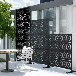 GSC Veradek 2-Panel Privacy Screen Set, Star -Plant Supports Shop 8599214 08v