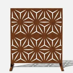 GSC Veradek 2-Panel Privacy Screen Set, Star -Plant Supports Shop 8599214 14v