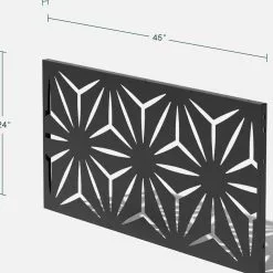 GSC Veradek Star Privacy Screen Panel 9 GSC Veradek Star Privacy Screen Panel -Plant Supports Shop 8599224 06V tif