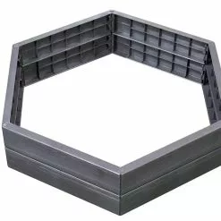 GSC Exaco Hexagonal Raised Garden Bed Planter 8 GSC Exaco Hexagonal Raised Garden Bed Planter -Plant Supports Shop 8599285 04V tif