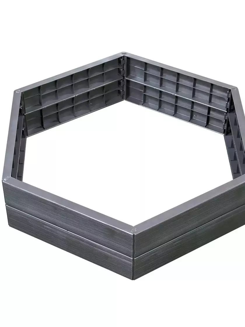 GSC Exaco Hexagonal Raised Garden Bed Planter 5 GSC Exaco Hexagonal Raised Garden Bed Planter - Image 3