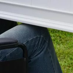 GSC Liberty Accessible Vinyl Elevated Raised Garden -Plant Supports Shop 8599296 02V tif