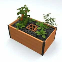 GSC Urban Keyhole Garden 3' X 5' -Plant Supports Shop 8599297 04V tif