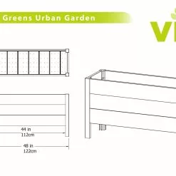 GSC Greens Urban Elevated Garden Bed -Plant Supports Shop 8599299 02V tif