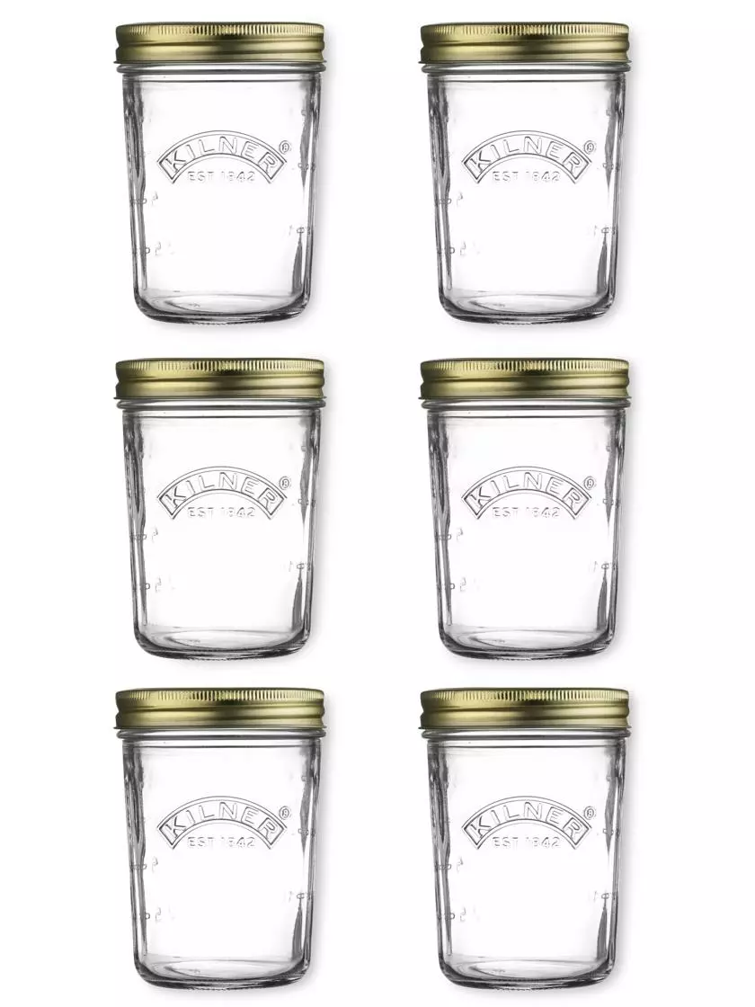 GSC Kilner Wide Mouth Canning Jars, Set Of 6 4 GSC Kilner Wide Mouth Canning Jars, Set Of 6 - Image 2