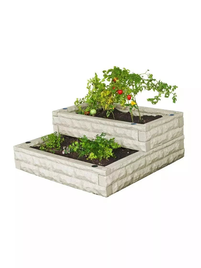 GSC Garden Wizard Cascade Self-Watering Raised Bed, 4' X 4' 3 GSC Garden Wizard Cascade Self-Watering Raised Bed, 4' X 4'