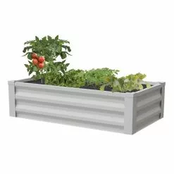 GSC Powder-Coated Metal Raised Garden Bed, 24" X 48"