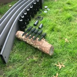 GSC Curved Composite Landscape Edging Kit With 1" Boards 11 GSC Curved Composite Landscape Edging Kit With 1" Boards -Plant Supports Shop 8599404 16V tif