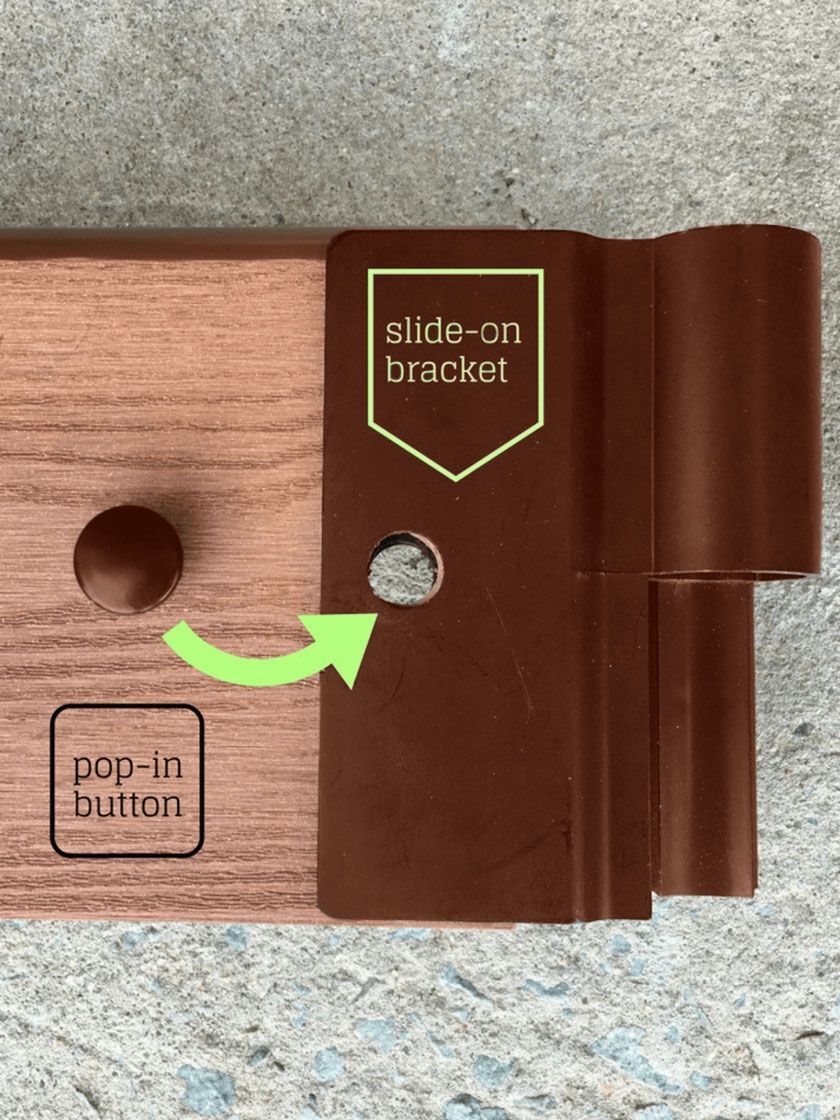 GSC Classic Sienna Circle Keyhole Garden With 2" Boards 7 GSC Classic Sienna Circle Keyhole Garden With 2" Boards - Image 5