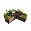 GSC Circle Keyhole Garden With 1" Boards -Plant Supports Shop 8599445 03v circle keyhole garden 1 inch uptown brown