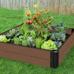 GSC Composite Raised Bed With 1" Boards, 11" -Plant Supports Shop 8599450 01V tif