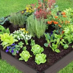 GSC Composite Raised Bed With 1" Boards, 11" -Plant Supports Shop 8599458 01V tif