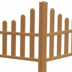 GSC Country Corner Composite Picket Fence 7 GSC Country Corner Composite Picket Fence -Plant Supports Shop 8599773 02V tif