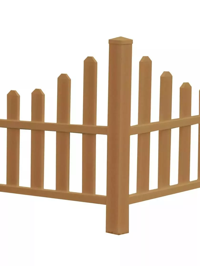 GSC Country Corner Composite Picket Fence 5 GSC Country Corner Composite Picket Fence - Image 3