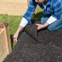 GSC Recycled Rubber Mats, 3' X 2', Set Of 3