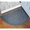 GSC Lattice Water Glutton Half-round Doormat 24" X 39" -Plant Supports Shop 8599963 02v half round lattice water glutton door mat 24x39 1